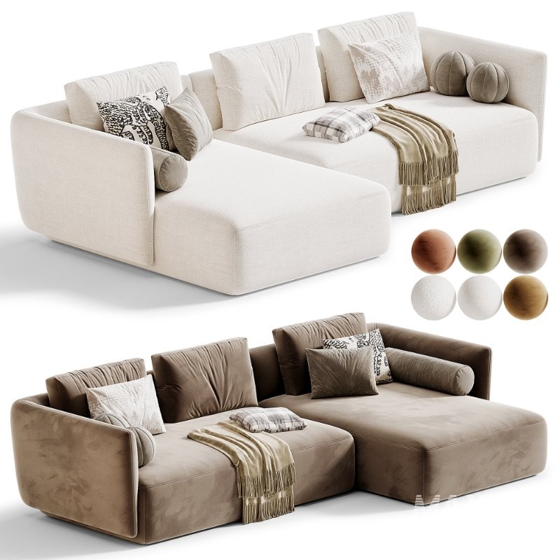 Cosy Corner Sofa by MDF Italia - Image 1