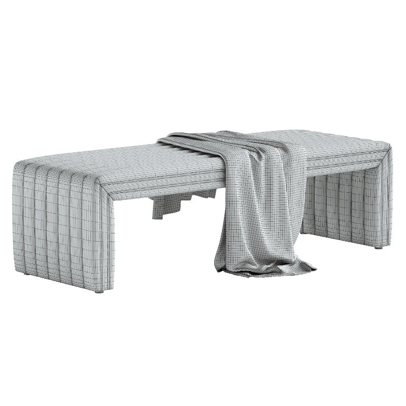 Alexander Velvet Bench - Image 4