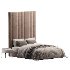 Bed with a high headboard - Thumbnail 1