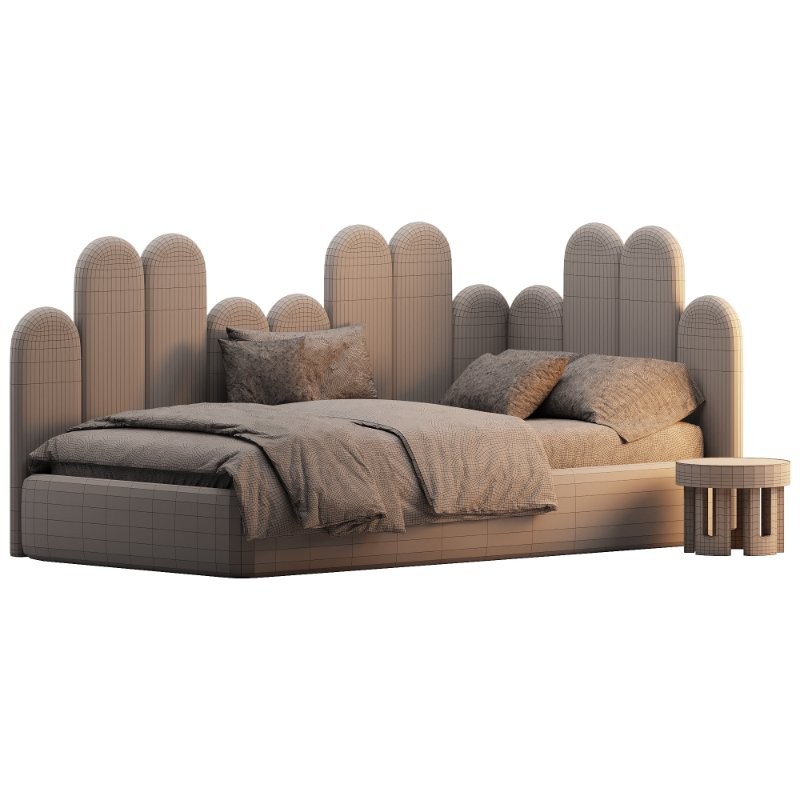 Kids bed 3 - Image 3