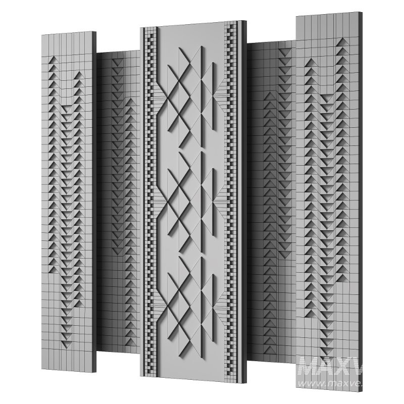 Decorative Panel 3D ART RELIEF 183 - Image 3