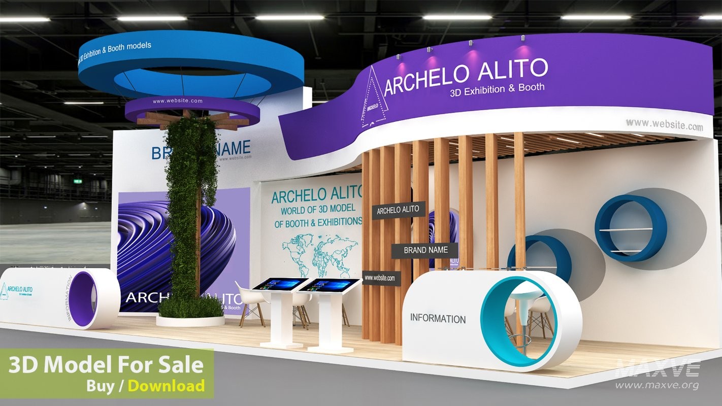 booth stall exhibition - Image 1