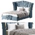 Aahed Modern Camerone Upholstered Bed - Thumbnail 1