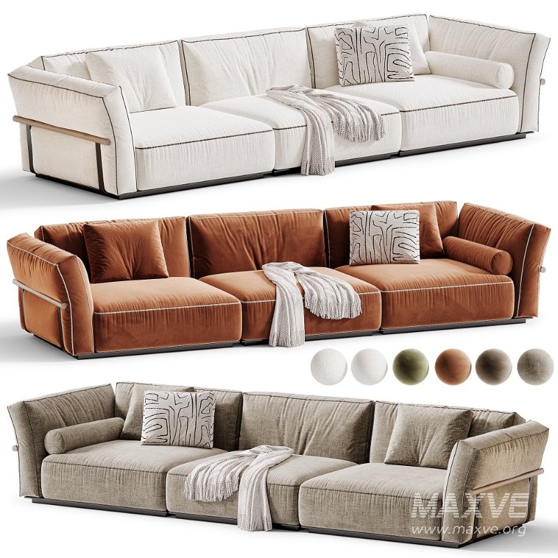 Camelot Sofa by Flexform 02 - Image 4