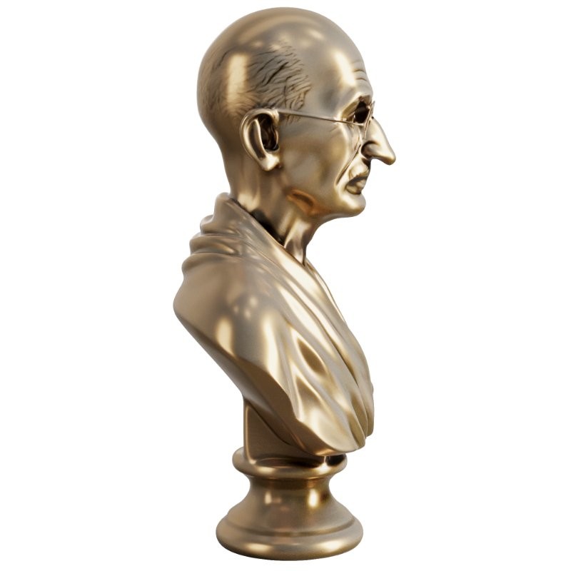 Sculpture set1 – Gandhi statue - Image 4