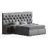 Contemporary Black Wood Queen Bed - Thumbnail 9