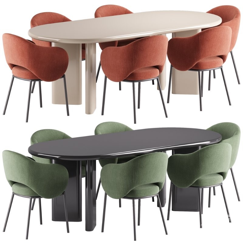 Daisy Dining Chair and Almont Table - Image 5