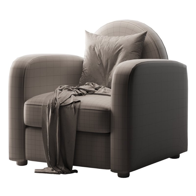 Pacific Palisades Fully Upholstered Accent Chair - Image 5