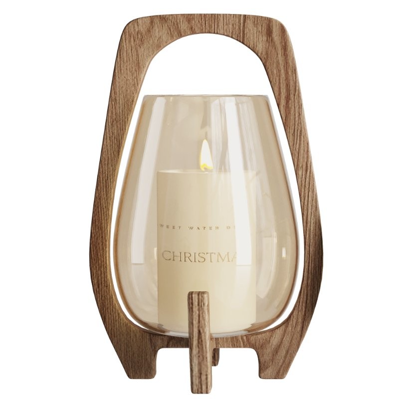 Wooden Candle Holder - Image 2