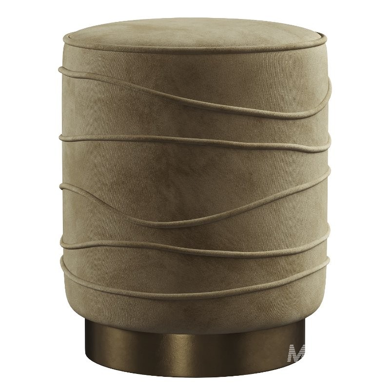 Nero Boucle Ottoman - Image 5