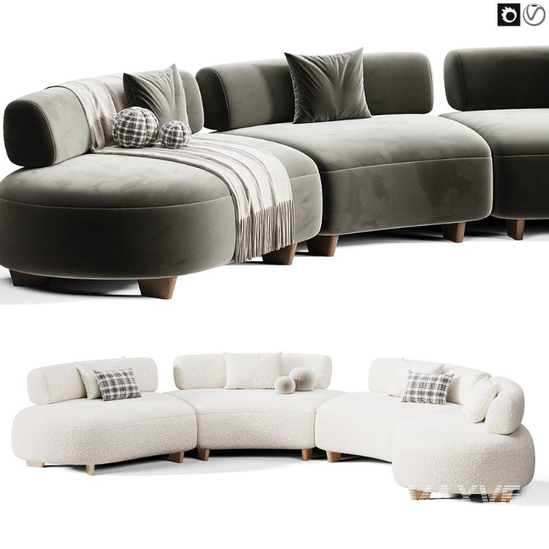 Bon Bon Sofa By Saloni - Image 5