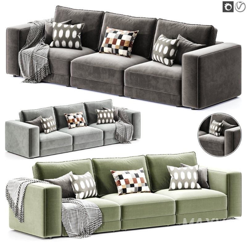 Noora 3 Modules Sofa by Bolia - Image 5