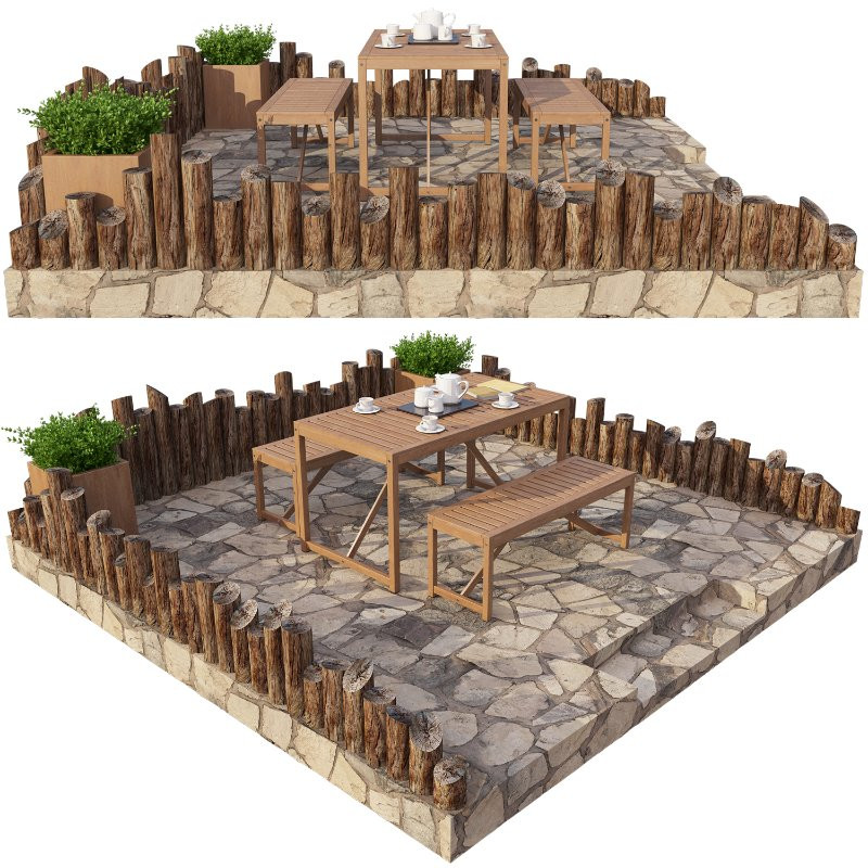 Outdoor Seating Area 01 - Image 1