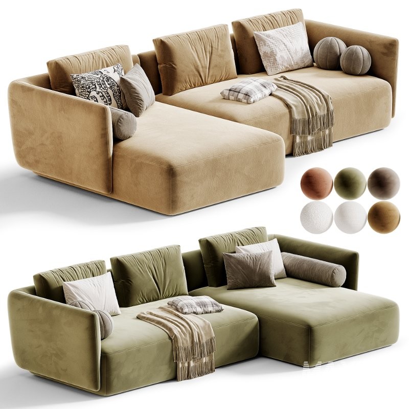 Cosy Corner Sofa by MDF Italia - Image 3