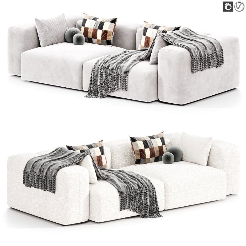 Straight sofa Fiji two section - Image 7