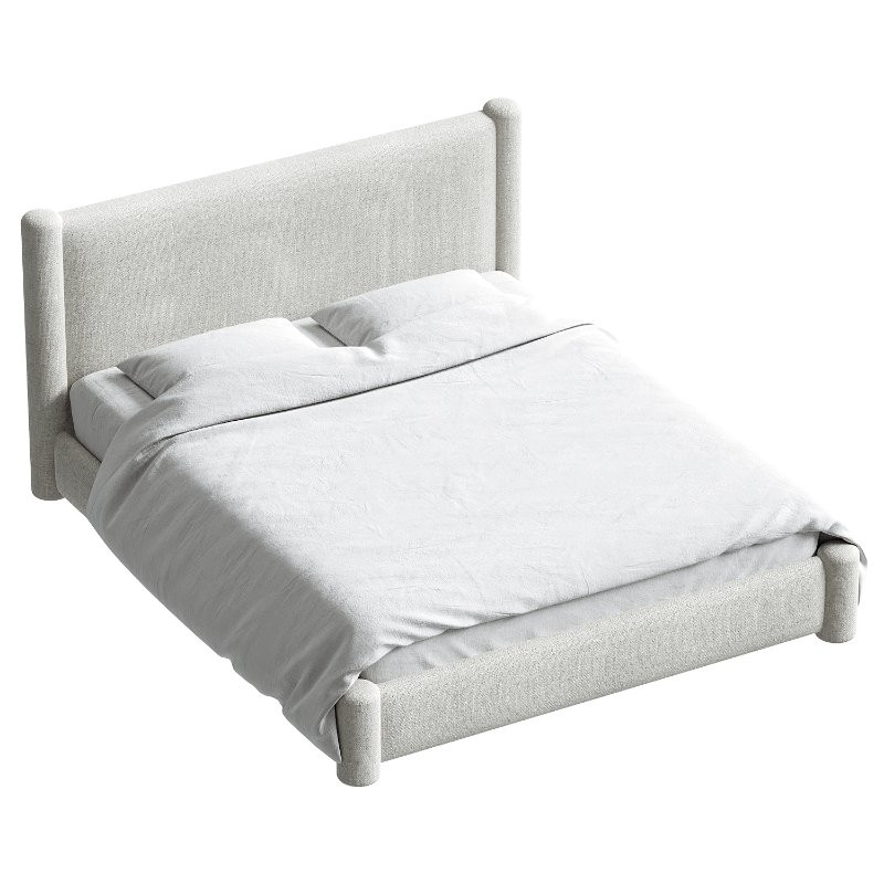 Modern Fully Platform Bed - Image 2