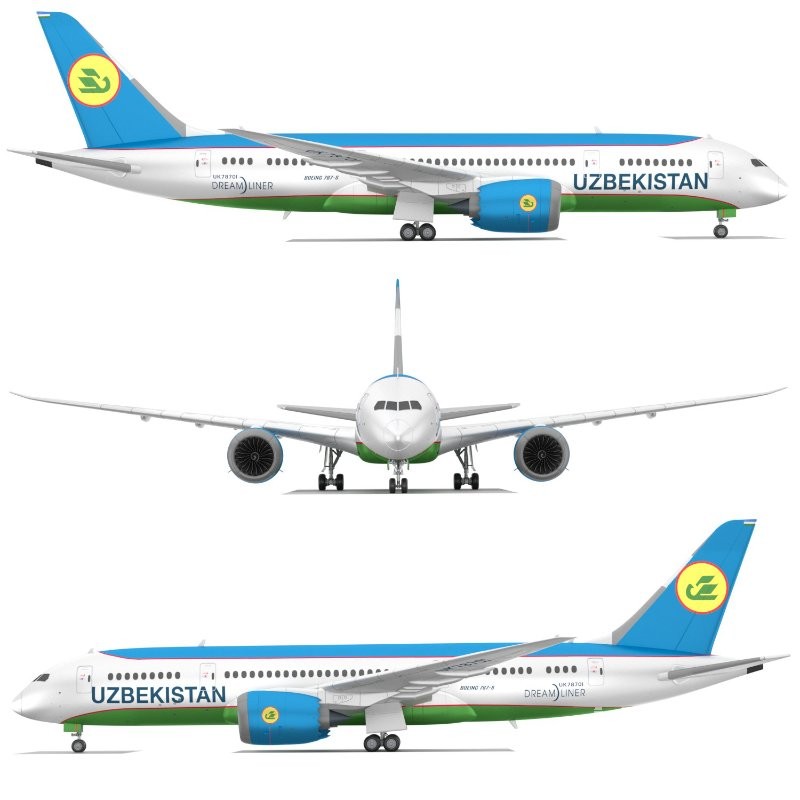 Boeing 787-8 passenger aircraft of Uzbekistan Airways - Image 2