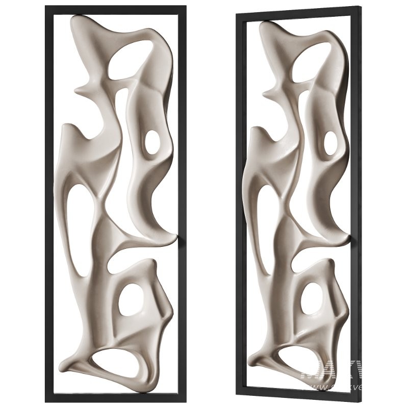 Decorative Panel 3D ART RELIEF 195 - Image 2