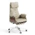 Back Adjustable Swivel Black Executive Chair - Thumbnail 3