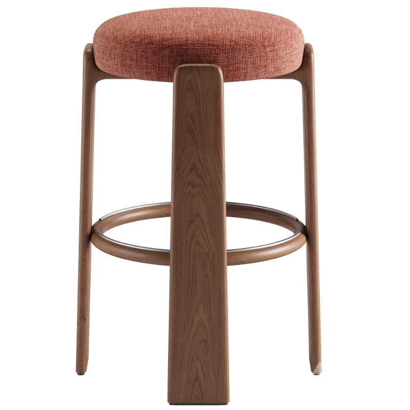 Granite stool By Kave Home - Image 3
