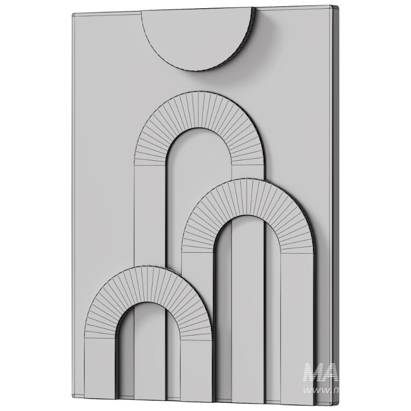 Decorative 3D Panel ART RELIEF 172 - Image 4