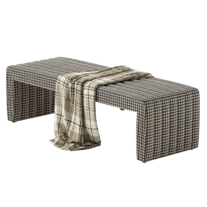 Alexander Velvet Bench - Image 5