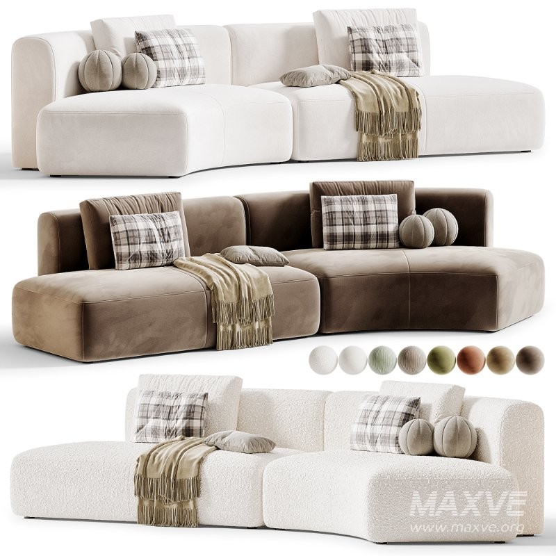Cosy Curve Modular Sofa by MDF Italia - Image 1