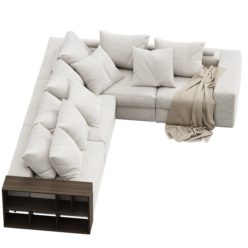 Groundpiece modular sofa by Flexform 11MXB - Image 1