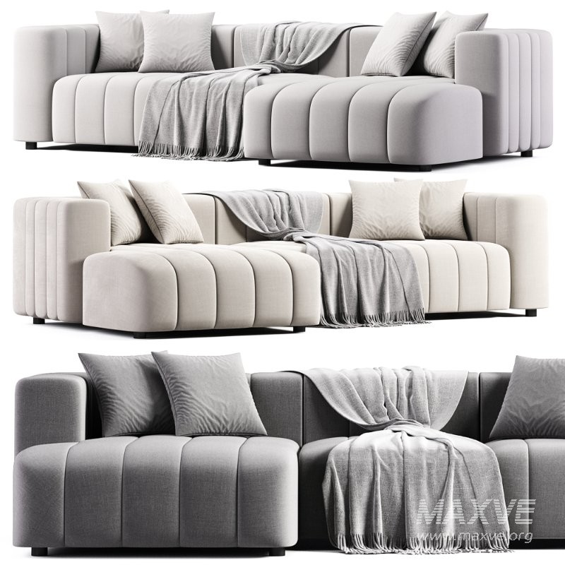 Bowry 3 Piece Modular Upholstered - Image 4