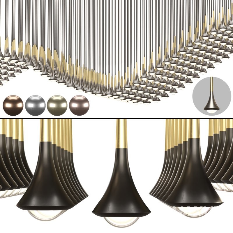 Rain chandelier01 - Image 2