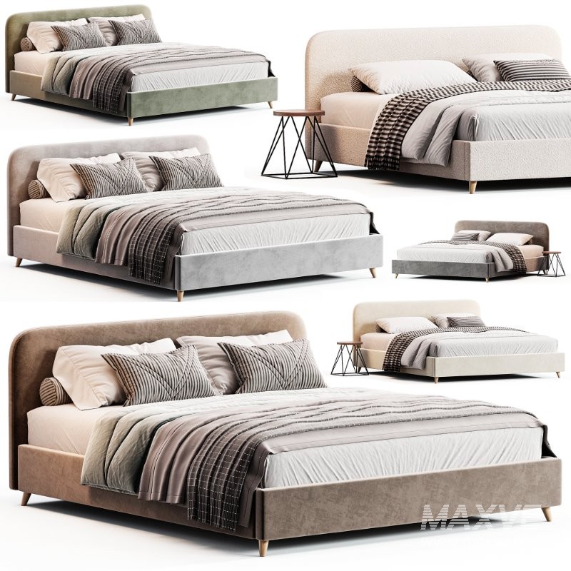 Bed Lightsey 180 Velvet - Image 5