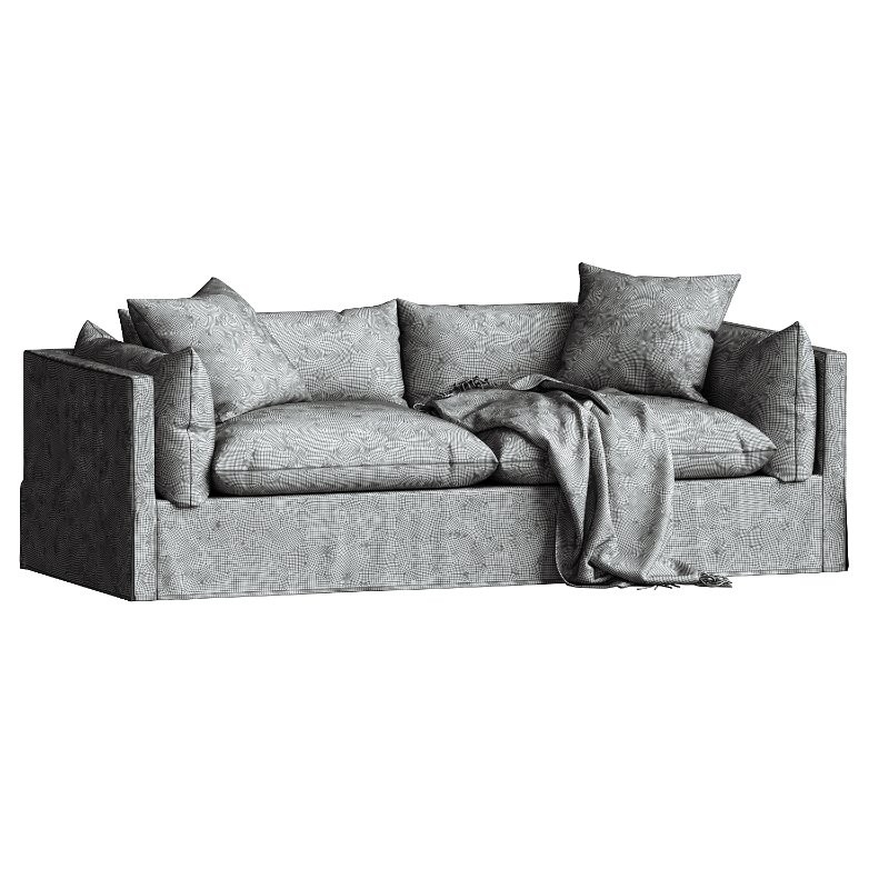 Four Hands Habitat Slipcovered Sofa - Image 1