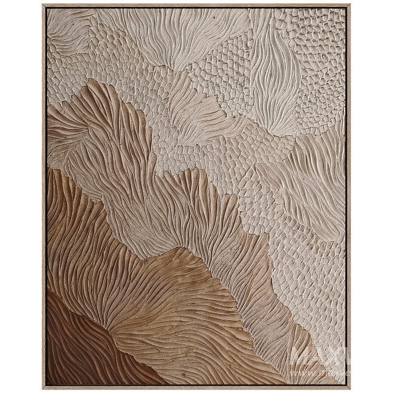 3D Art Relief 207 Painting - Image 1