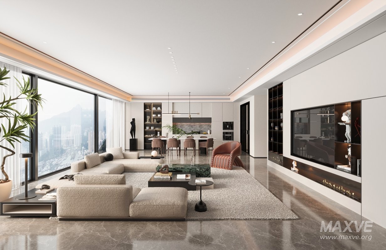 modern living room - Image 1