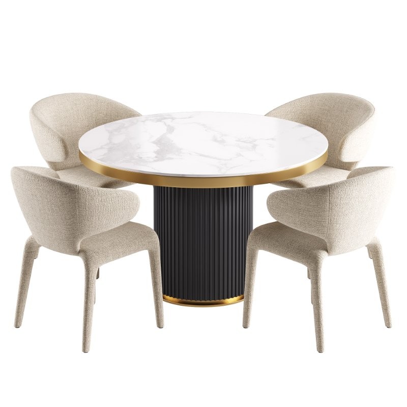 Debra Dining Chair and Archie Dining Table - Image 6