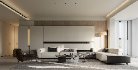 Modern living room and dining room interior scene - Thumbnail 9