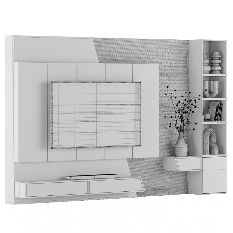 tv wall set 02 - Image 4