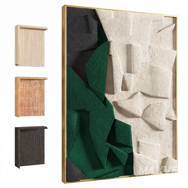 Contemporary 3D Wall Art - Image 6