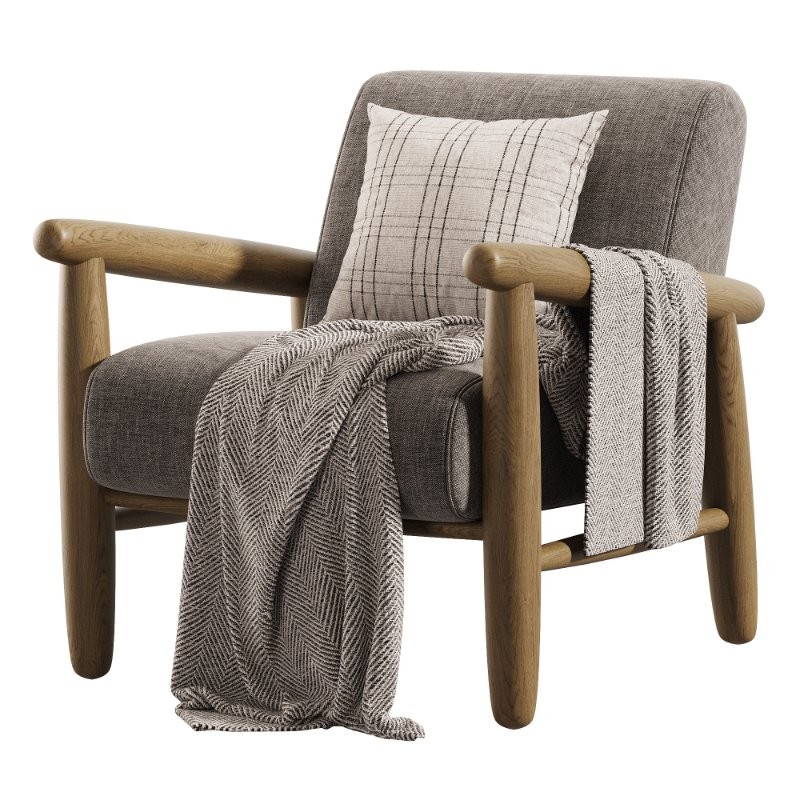 Oaklynn Leather Armchair - Image 2