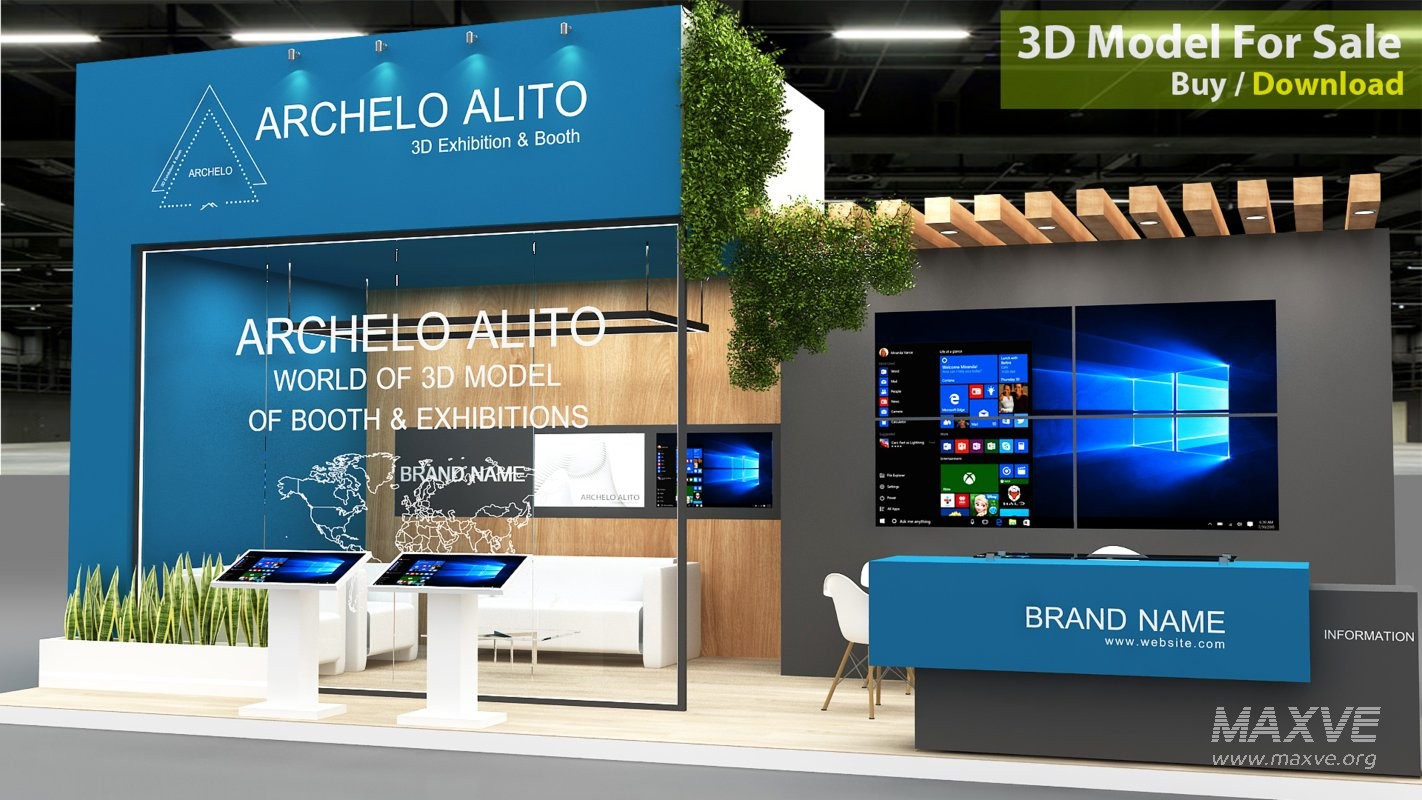 stall exhibition 3d design - Image 6