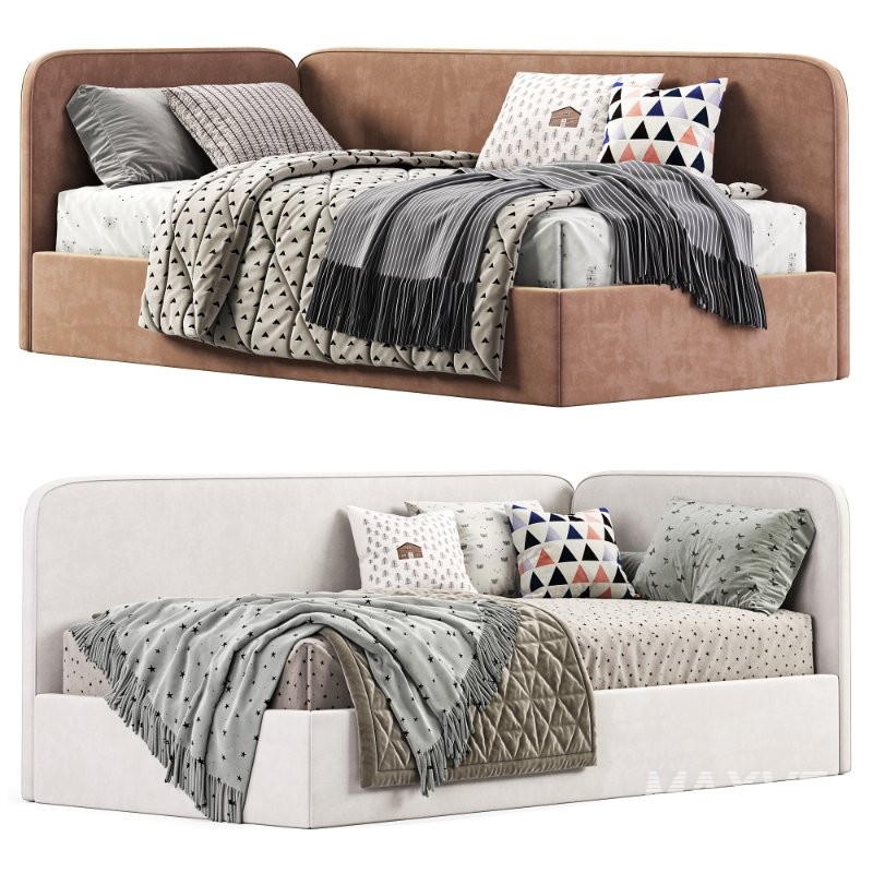 Corner bed Bruni kids - Image 4