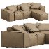 Melia Corner Sofa - Thumbnail 1