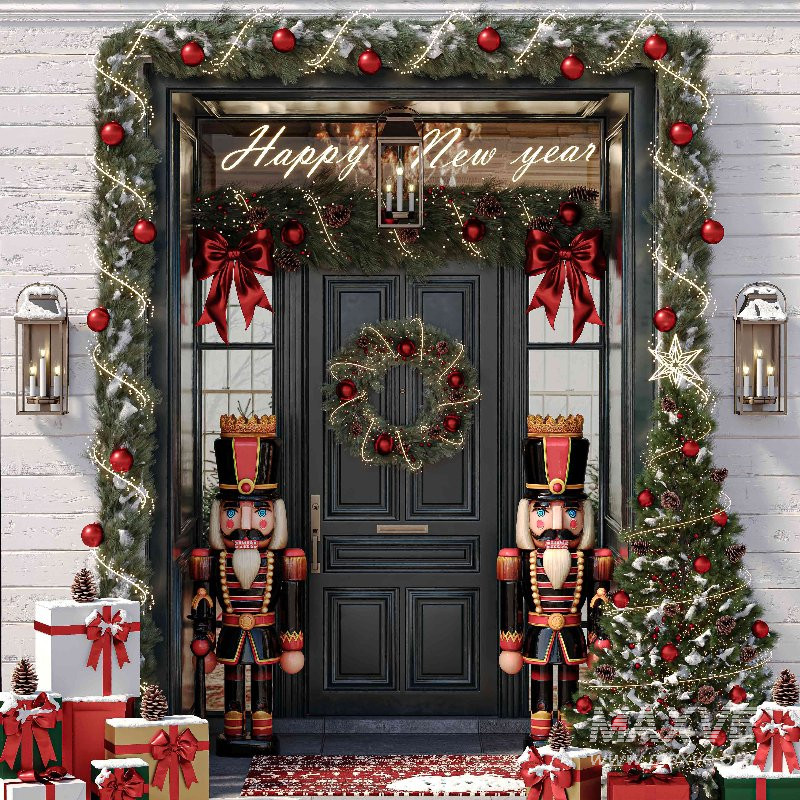 Christmas Entrance Decoration 01 - Image 3