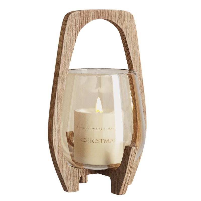 Wooden Candle Holder - Image 4