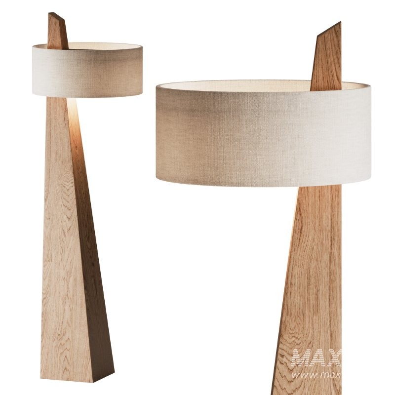 Wabi Sabi Style Floor Lamp - Image 3