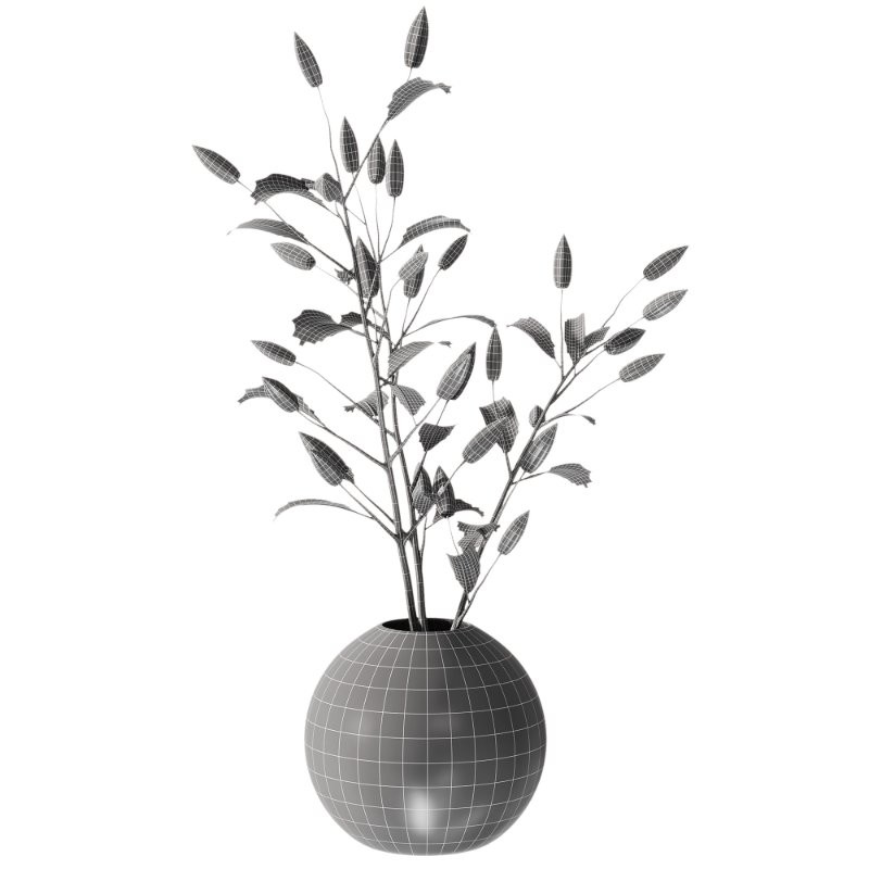 Flowering branch in a vase 02 - Image 2