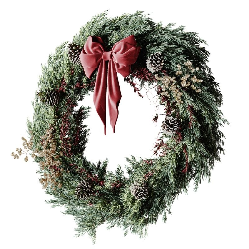 Christmas Decoration 13 Wreath Set - Image 2