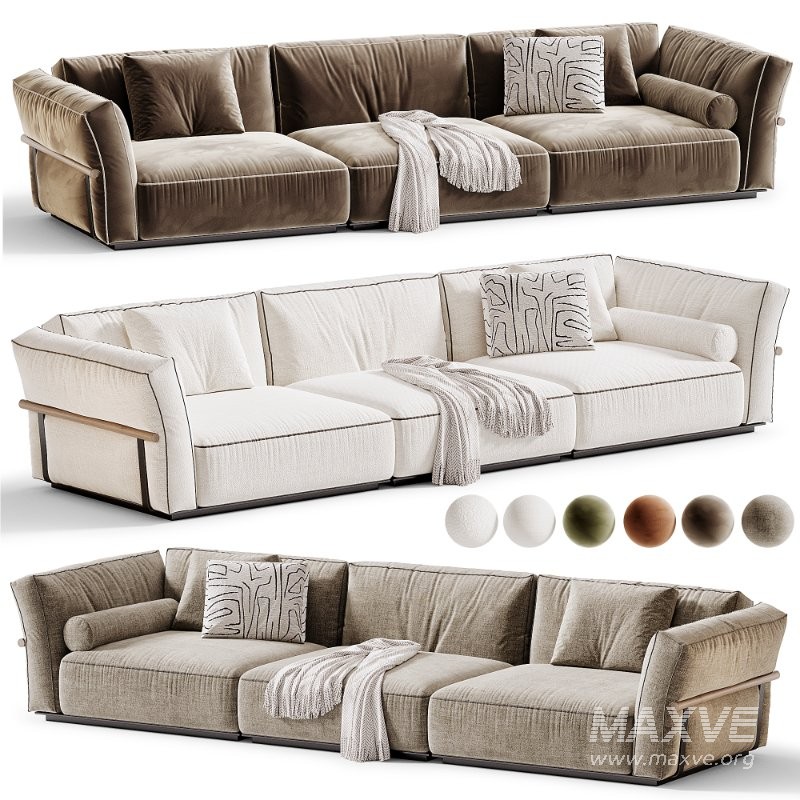 Camelot Sofa by Flexform 02 - Image 3