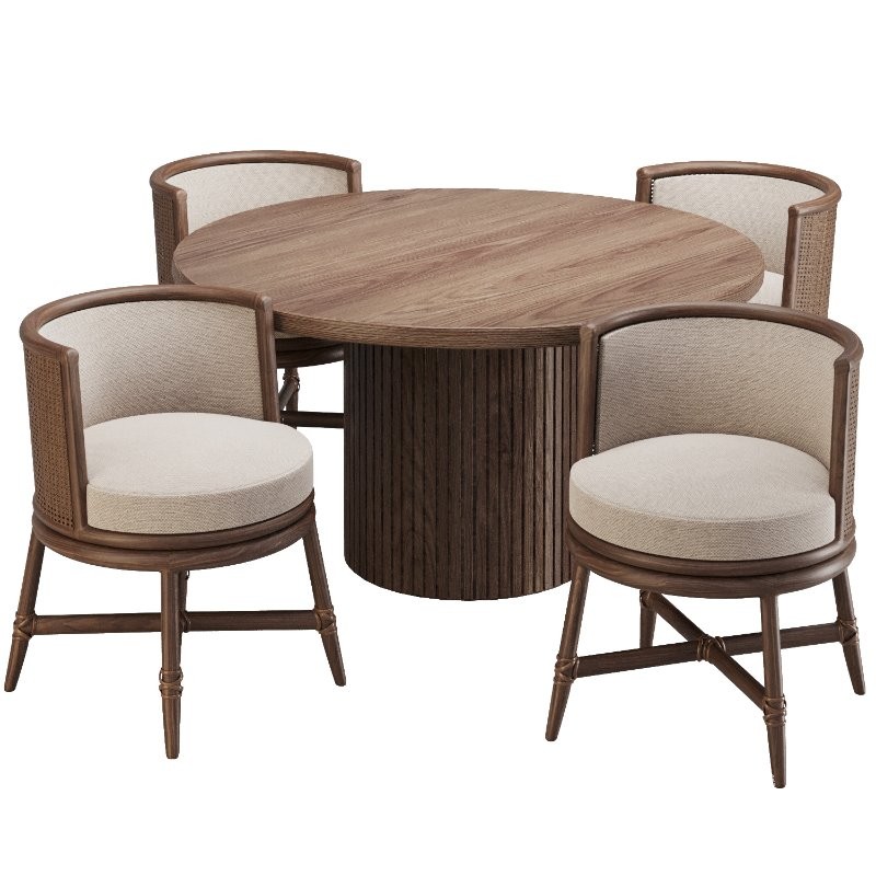 Dinning chair and table328 - Image 1