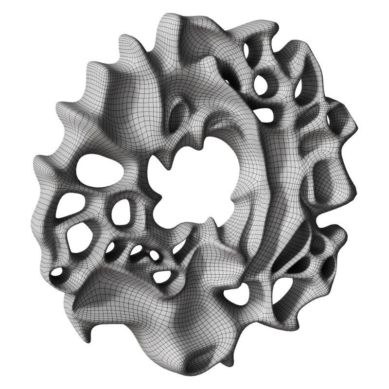 Decorative Panel 3D ART RELIEF 196 - Image 4